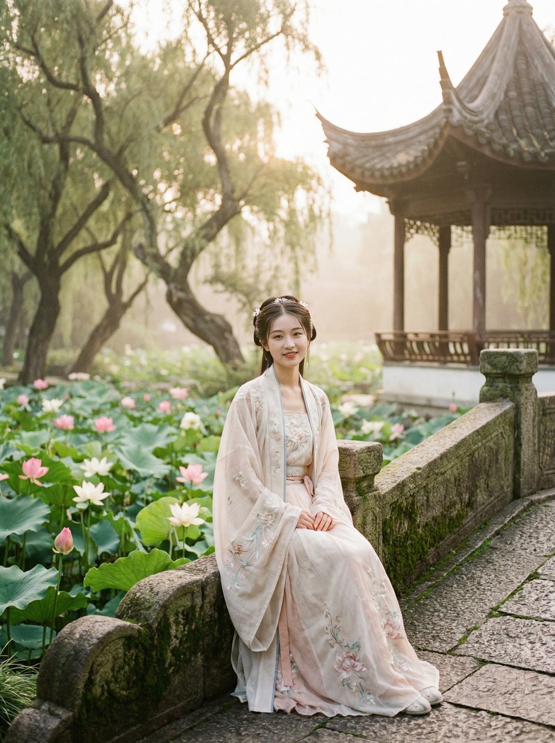 双飞汉服写真视频